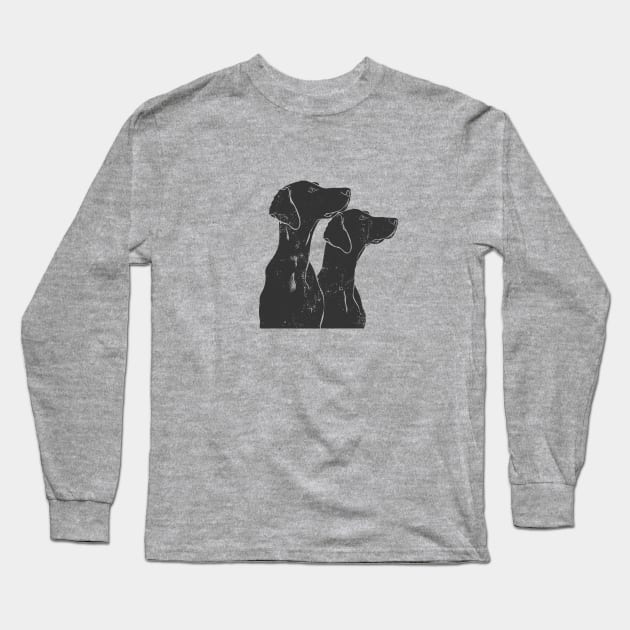 GSP German Shorthaired Pointer Gift Long Sleeve T-Shirt by Selknen 🔥